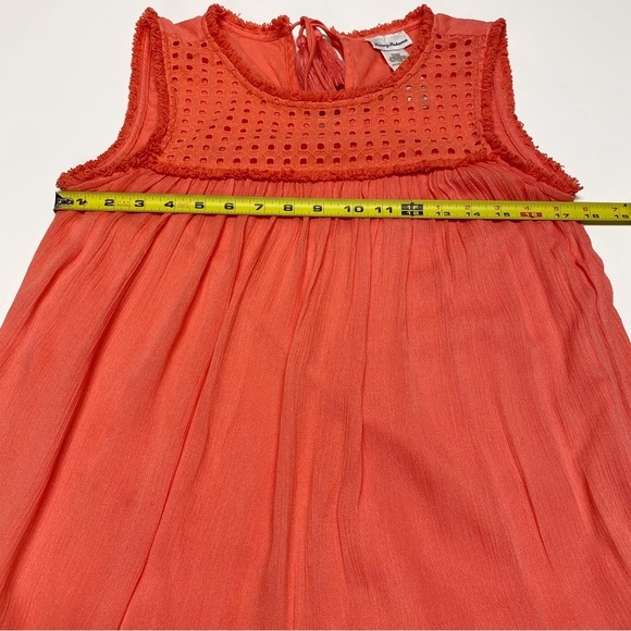 Tommy Bahama | Eyelet And Fringe Detail Dress - Vacation - Beachy - Boho - Picture 12 of 13
